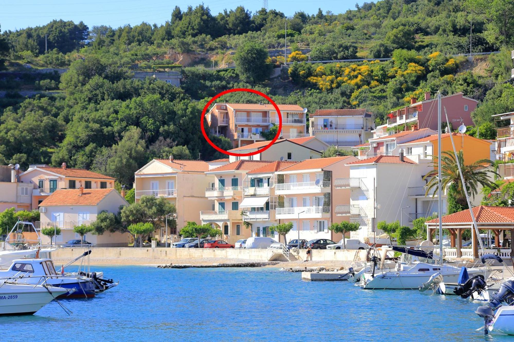 Apartments By The Sea Podgora, Makarska - 2593 Екстериор снимка